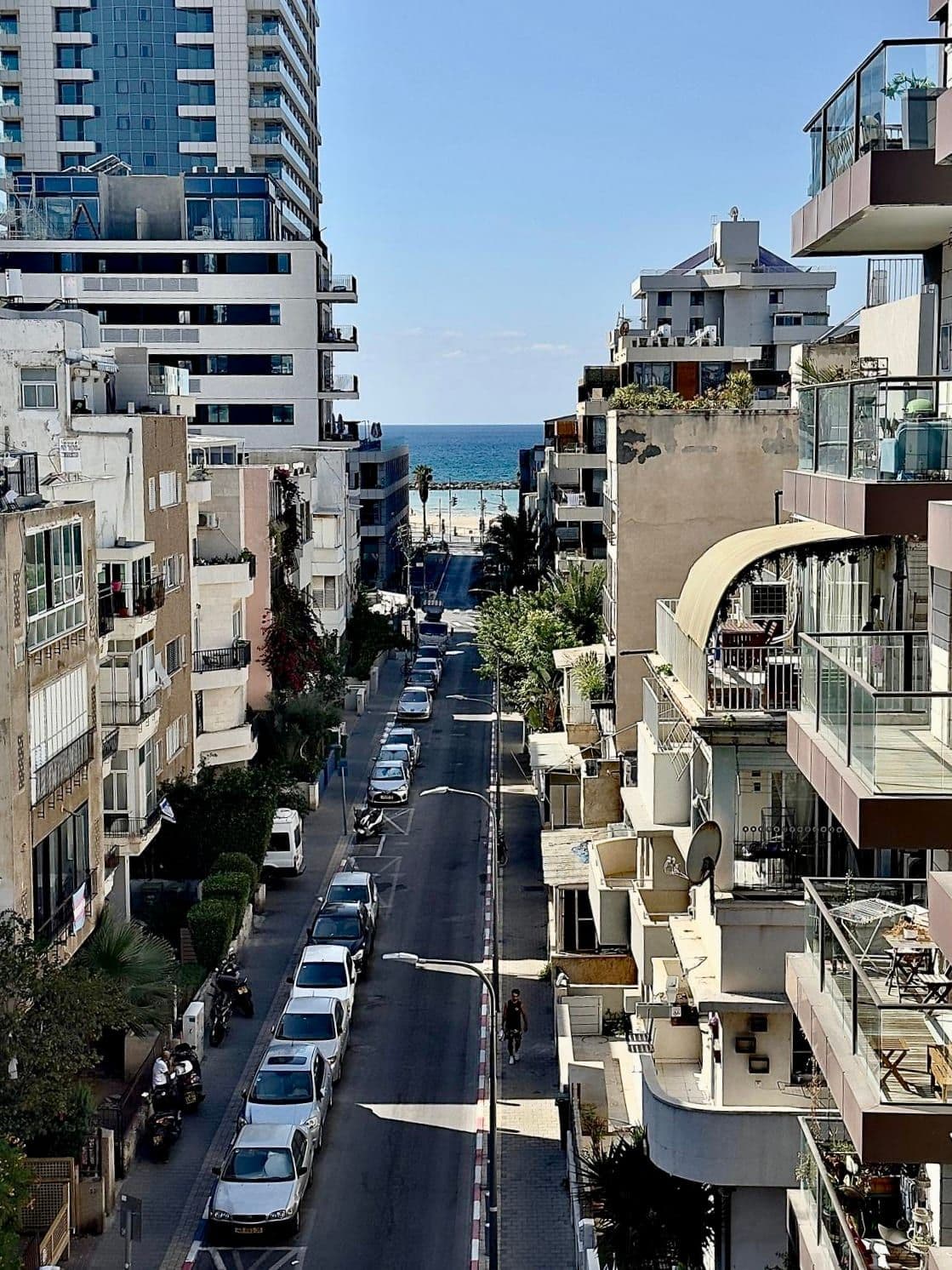 Or Hakerem apartment view in Tel Aviv